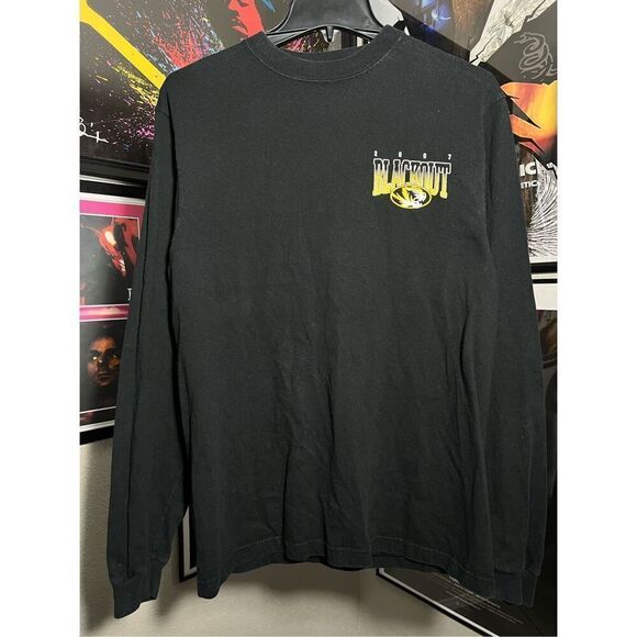 Y2K Missouri Tigers Vs Texas A&M Blackout L/S Tee - Picture 3 of 5